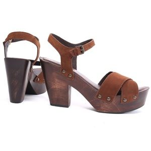 Matisse Suede Jackie Clog Sandals Size 9